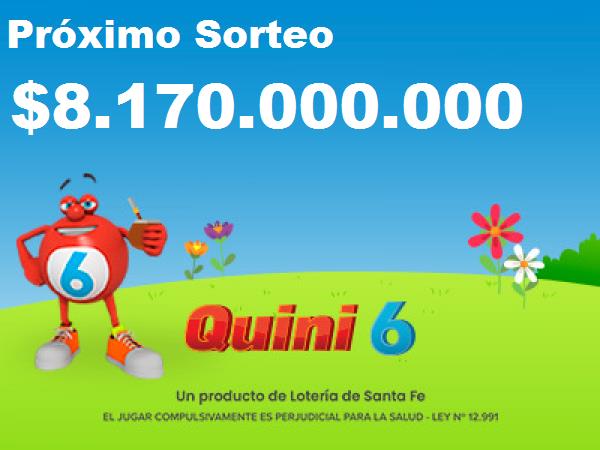 Próximo Sorteo del Quini 6