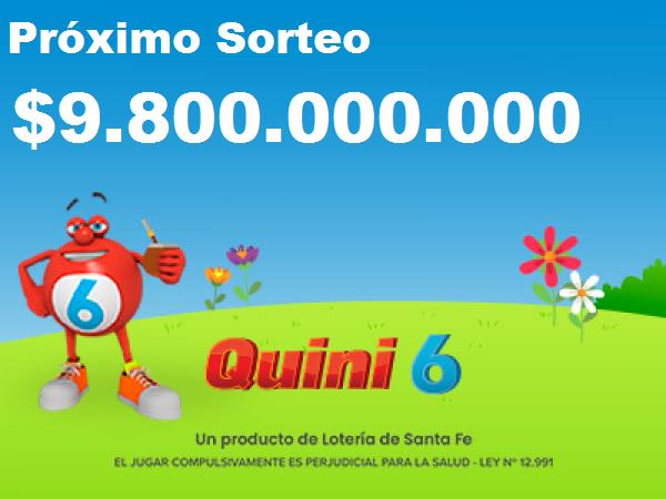 Próximo Sorteo del Quini 6
