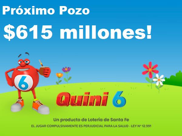 Próximo Sorteo quini 6