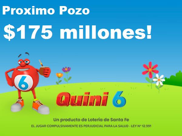 Próximo Sorteo quini 6