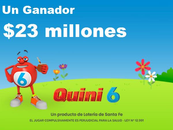 quini 6 ganadores