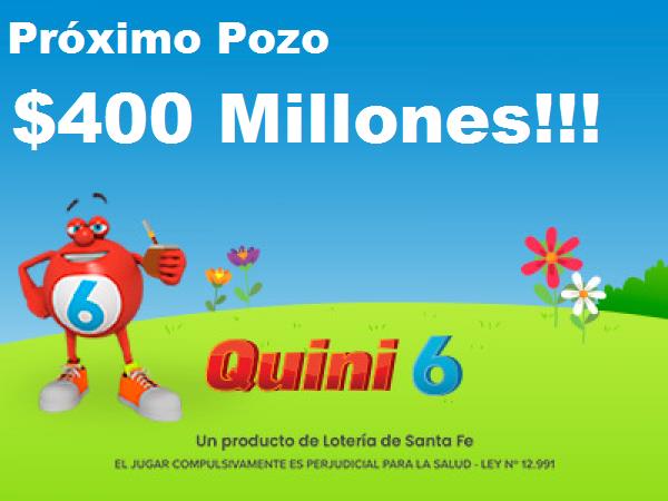 Próximo Sorteo quini 6