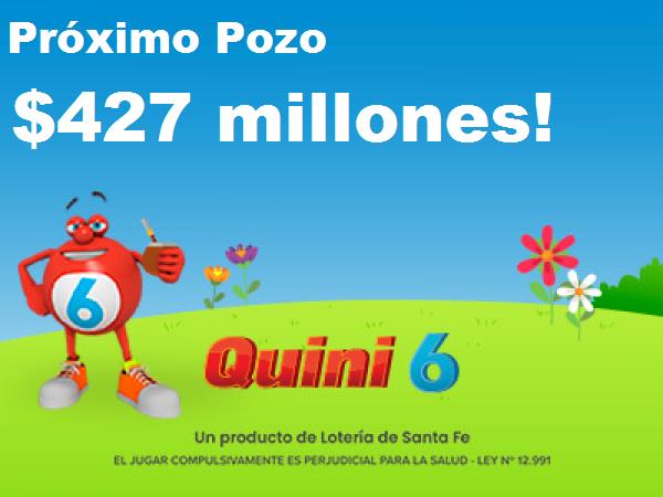 Próximo Sorteo quini 6