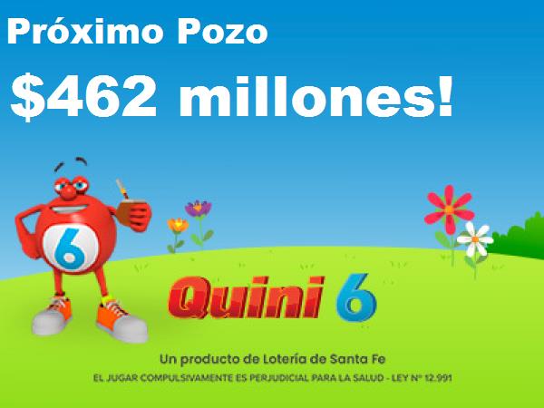 Próximo Sorteo quini 6